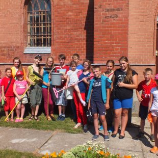 Kristīgā nometne bērniem Līksnā 05.08.2014.