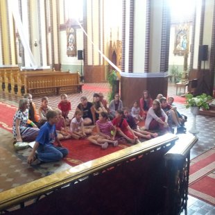 Kristīgā nometne bērniem Līksnā 05.08.2014.