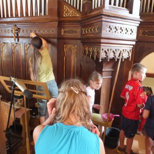 Kristīgā nometne bērniem Līksnā 05.08.2014.