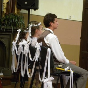 Bērniem 1.Sv.Komūnija Nīcgalē 2014.g.