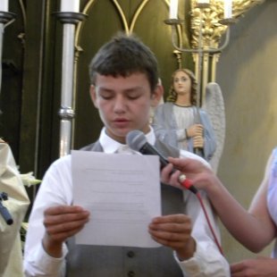 Bērniem 1.Sv.Komūnija Nīcgalē 2014.g.