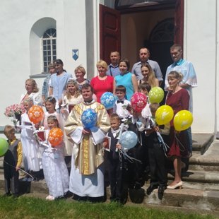 Bērniem 1.Sv.Komūnija Nīcgalē 19.06.16.g.