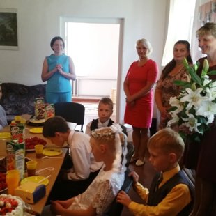 Bērniem 1.Sv.Komūnija Nīcgalē 19.06.16.g.