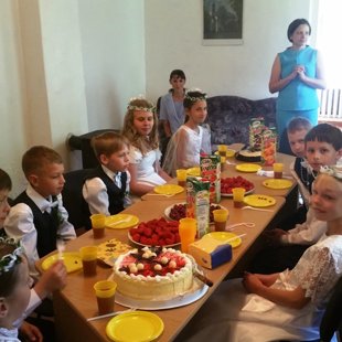 Bērniem 1.Sv.Komūnija Nīcgalē 19.06.16.g.