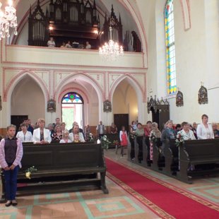 Bērniem 1.Sv.Komūnija Nīcgalē 28.06.15.g.