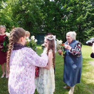 Bērniem 1.Sv.Komūnija Nīcgalē 28.06.15.g.