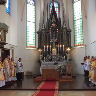 Bīskapa vizitācija Nīcgales draudzē 09.07.2017