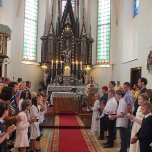 Bīskapa vizitācija Nīcgales draudzē 09.07.2017