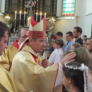 Bīskapa vizitācija Nīcgales draudzē 09.07.2017