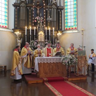 Bīskapa vizitācija Nīcgales draudzē 09.07.2017