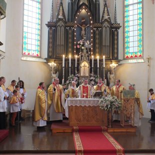 Bīskapa vizitācija Nīcgales draudzē 09.07.2017