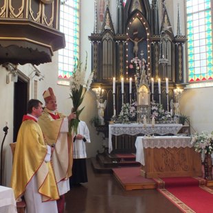 Bīskapa vizitācija Nīcgales draudzē 09.07.2017