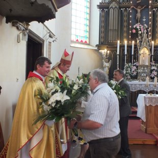 Bīskapa vizitācija Nīcgales draudzē 09.07.2017