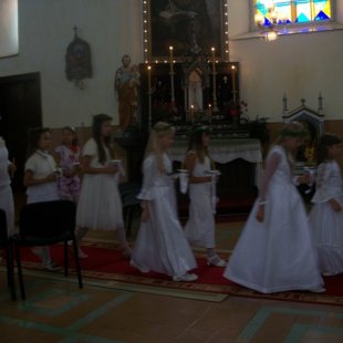 Madalienas dr. bērniem 1.Sv.Komunija Nīcgalē 2013.g.